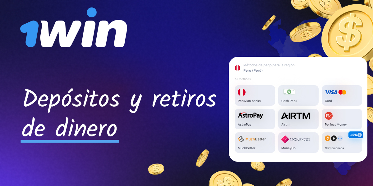 Depositar y retirar dinero en 1Win Perú es un proceso sencillo y conveniente. Se ofrecen diversas opciones de pago, que incluyen tarjetas bancarias, monederos electrónicos y sistemas de pago a nivel internacional. Los depósitos son instantáneos y los retiros se gestionan de manera rápida y segura. Todas las transacciones están protegidas mediante tecnología avanzada de encriptación, garantizando la seguridad de tus datos. Aprovecha los servicios financieros confiables de 1Win para disfrutar del juego sin preocupaciones. La atención al cliente está disponible las 24 horas, lista para resolver cualquier consulta y asegurar una experiencia cómoda en nuestra plataforma.